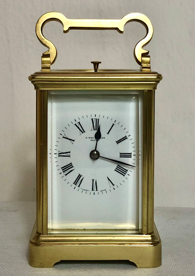 Striking Carriage Clocks by Kembery Antique Clocks Ltd