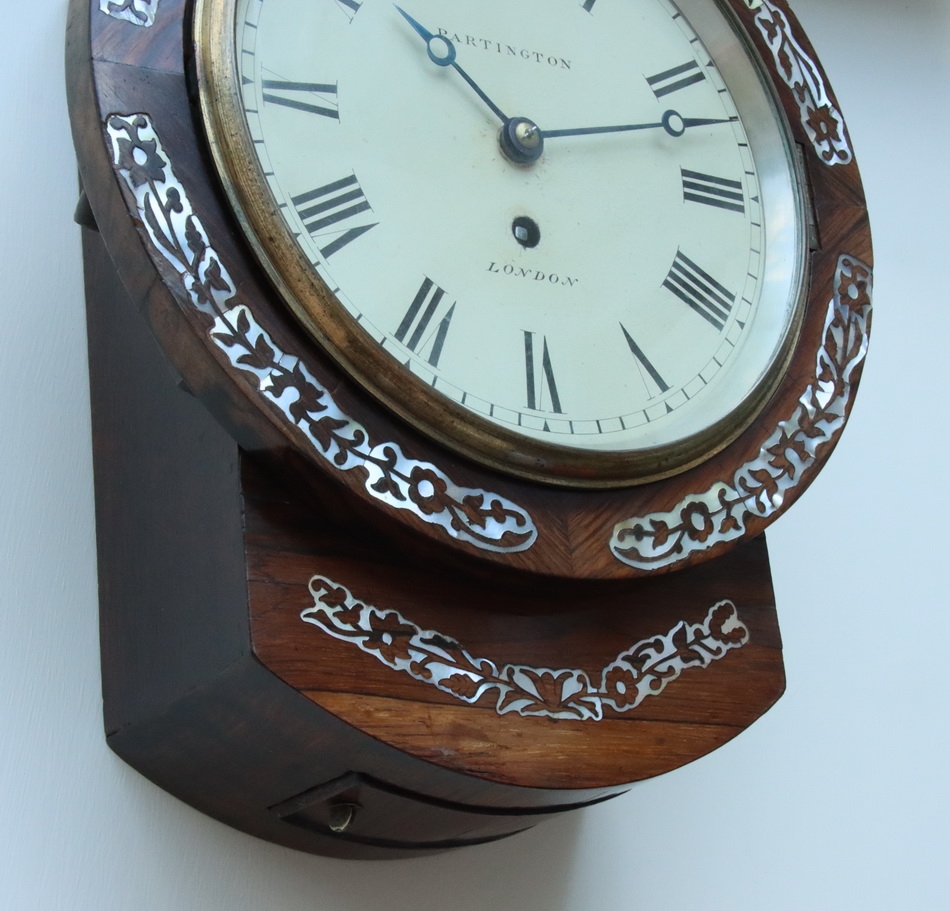 Partington of London Rare 8" Dial Fusee Wall Clock - Blog
