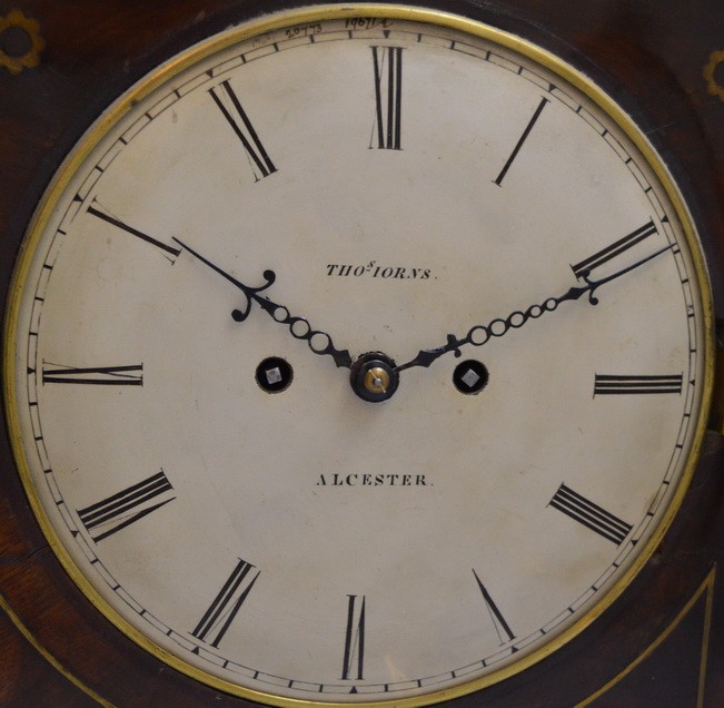 Thomas Iorns, Alcester Double Fusee Bracket Clock Blog