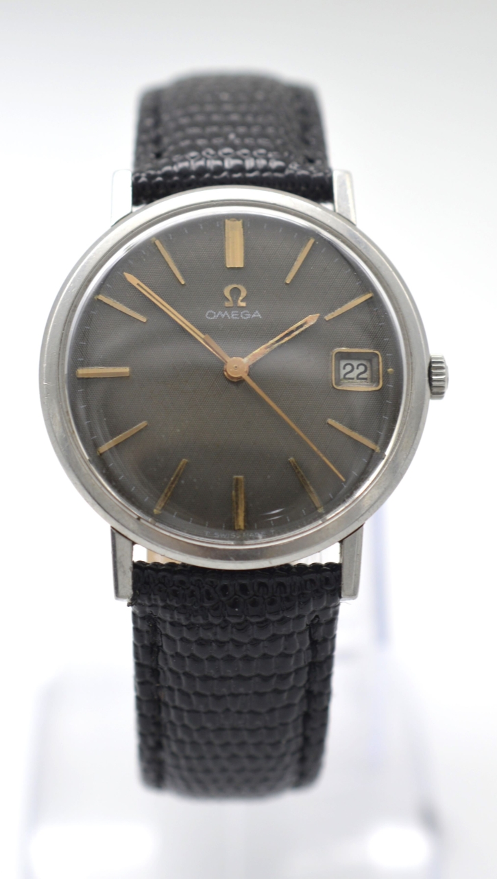 1966 Omega Stainless Steel Wristwatch