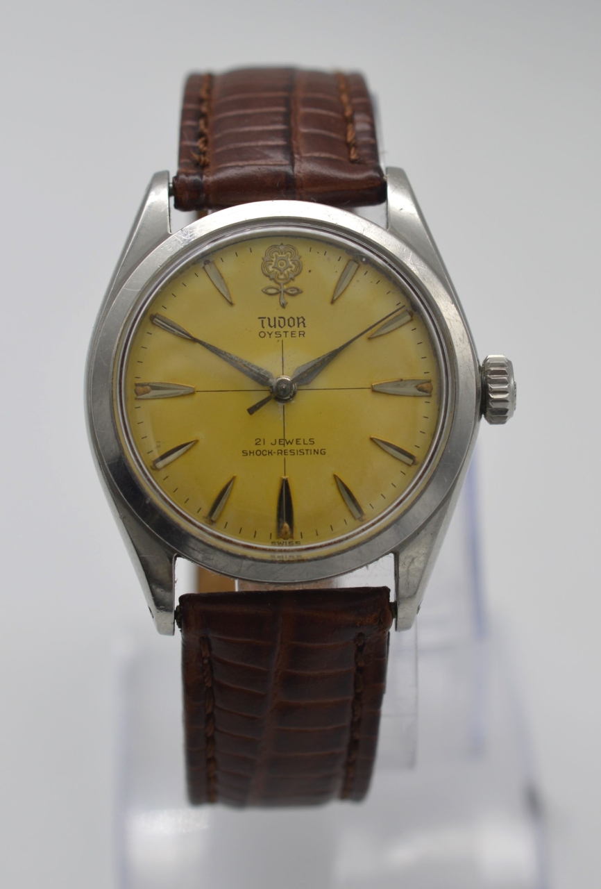 1960 Tudor Oyster 'Big Rose' with Box