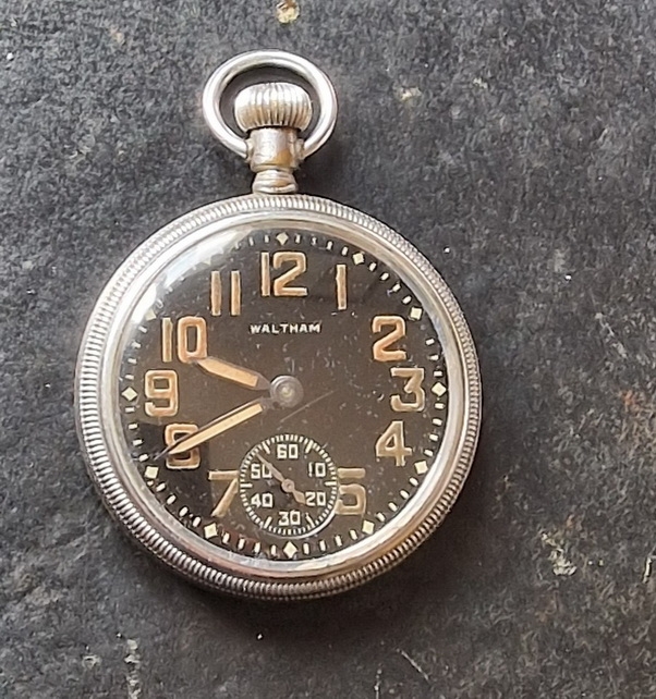 A Waltham WW2 Pocket Watch