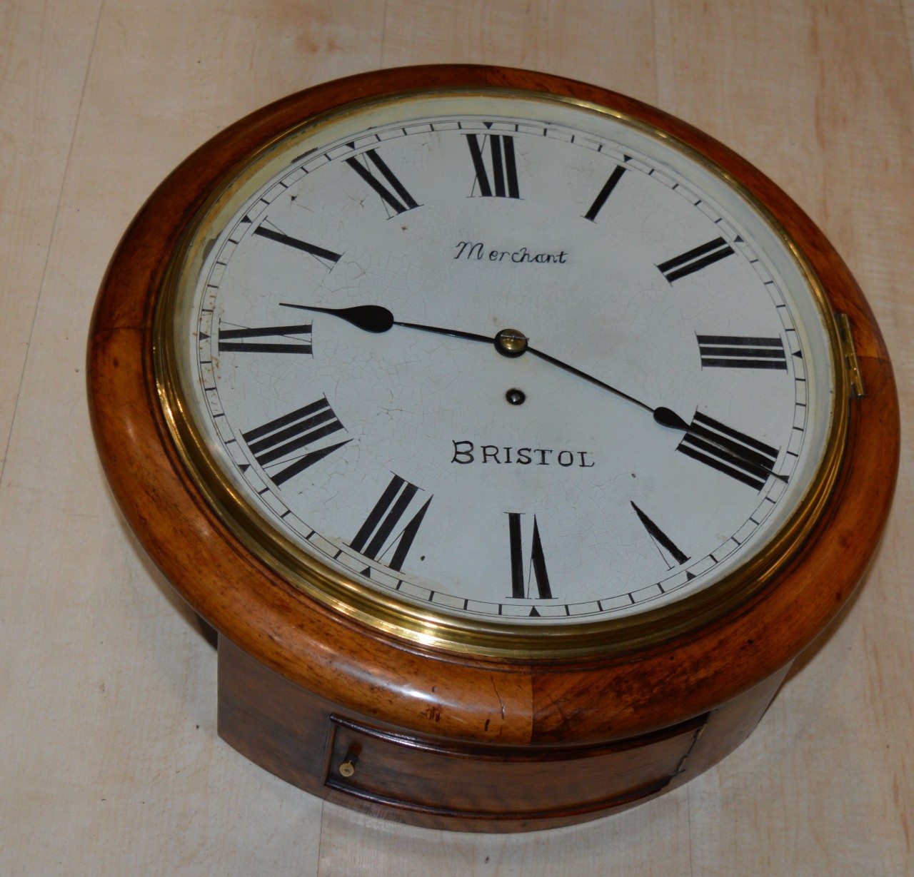 Merchant of Bristol Fusee Dial Wall Clock Blog