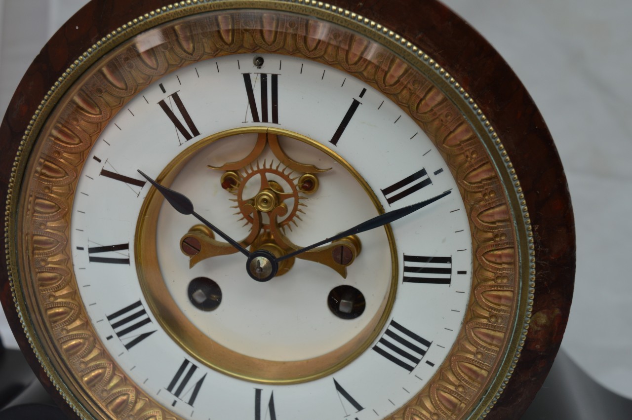 Victorian Drumhead Slate Mantel Clock Blog