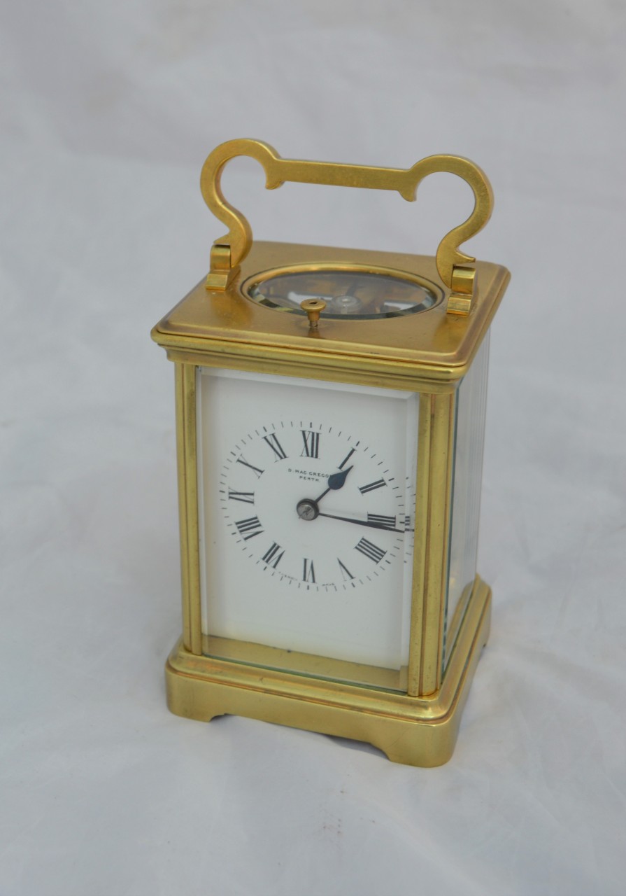 Mac Gregor, Perth Strike/Repeat Carriage Clock Blog