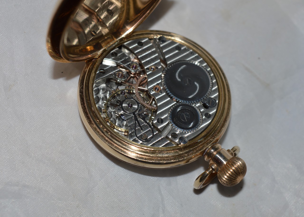 Illinois Watch Company Gold Plated Pocket Watch Blog