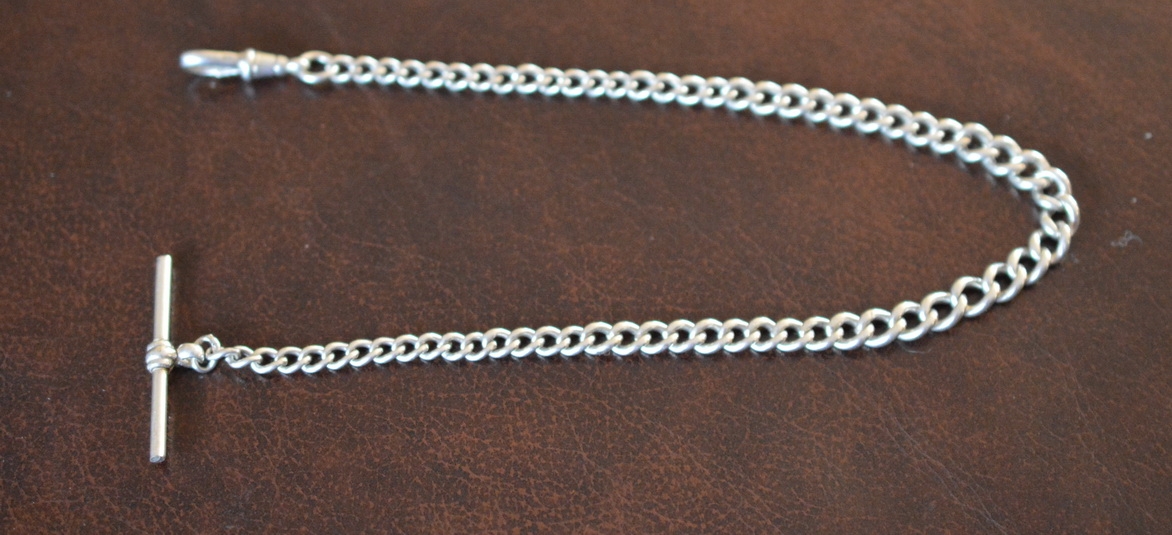 Silver Pocket Watch Chain 1893 Blog