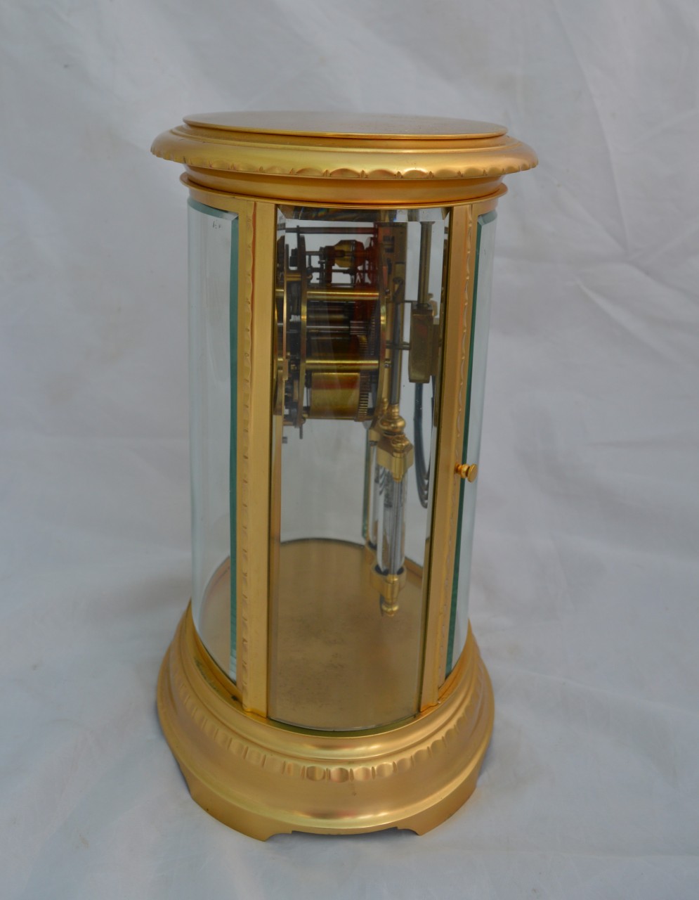 Oval 4 Glass Mantel clock Blog